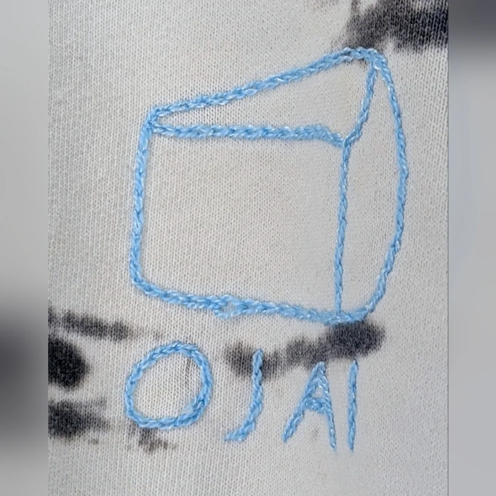 Meals Chef Top in Blue Cheese Size XL - Picture 5 of 5